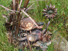Load image into Gallery viewer, Handcrafted Large Copper Metal "Turtle and Friends" Sculpture