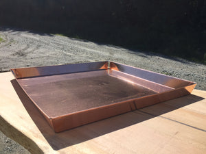 Small Copper Garden Tray