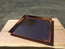 Load image into Gallery viewer, Small Copper Garden Tray