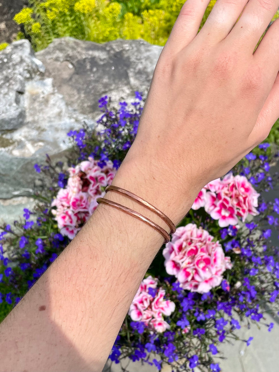 Hand Forged Copper outlets Horsehead Bangle (made to order)