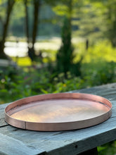 Load image into Gallery viewer, Custom Round/Oval Copper Tray