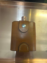 Load image into Gallery viewer, Brown Leather Flask
