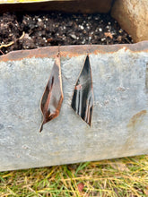 Load image into Gallery viewer, NEW!! Collection of Wavy Black Earrings (Fort Ethan Allen Copper)