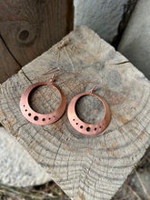 Load image into Gallery viewer, Circular Dangle Earrings