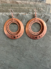 Load image into Gallery viewer, Circular Dangle Earrings