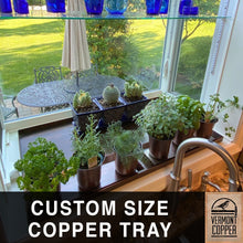 Load image into Gallery viewer, Custom Size Copper Tray