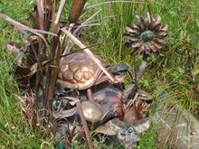 Load image into Gallery viewer, Handcrafted Large Copper Metal &quot;Turtle and Friends&quot; Sculpture