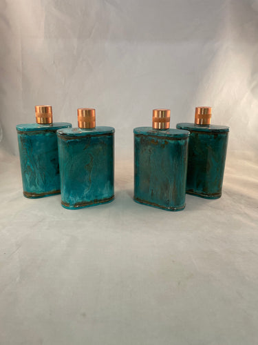 Sea-foam Blue/Green Flask