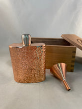 Load image into Gallery viewer, The Vermont Copper Package Flask