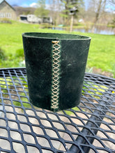 Load image into Gallery viewer, Emerald Green Leather Sleeve
