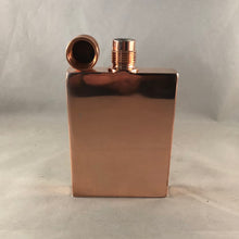 Load image into Gallery viewer, The Gentleman&#39;s Square Copper Flask