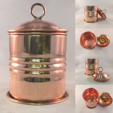 Load image into Gallery viewer, Small Copper Kitchen Container