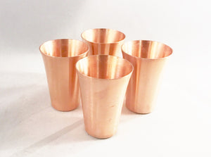 stack-able shot glasses, New England Copper Works.