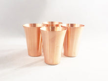 Load image into Gallery viewer, stack-able shot glasses, New England Copper Works.