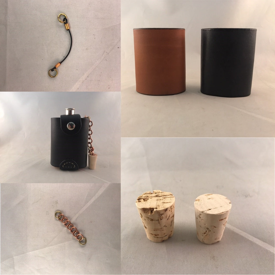 Accessories, parts, flask, copper