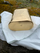 Load image into Gallery viewer, Gold Plated and Hand Carved Flask