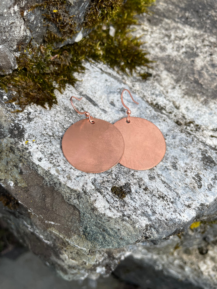 Copper Earrings Vermont Copper Inc 5087